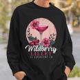 Es Eskaliert Eh Sommer Cocktail Party Wildberry Lillet Damen Sweatshirt Geschenke für Ihn