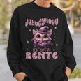 Eule Juhuuu Ich Bin In Rente Nachtteule Im Ruhestand Sweatshirt Geschenke für Ihn