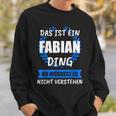 Fabian Name First Name Sweatshirt Geschenke für Ihn