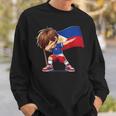 Filipino Dabbing Boy Philippines Flag Pinoy Boy Dab Sweatshirt Gifts for Him
