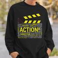 Filmmaker Director Cameraman Film Crew Sweatshirt Geschenke für Ihn