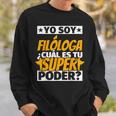 Filóloga Regalos Divertidos Camisa de entrenamiento Regalos para él