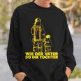 Firefighter Boys' Like Der Fater So Die Dochter Sweatshirt Geschenke für Ihn