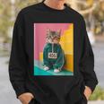 Cat Kitten Graphic Sweatshirt Gifts for Him