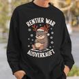 Christmas Hedgehog Reindeer Was Out Sold Out Sweatshirt Geschenke für Ihn