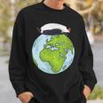 Lying Penguin Protection Earth Day Sweatshirt Gifts for Him