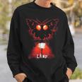 Mothman Moth Lamp Weirdcore Oddly Specific Meme Sweatshirt Geschenke für Ihn