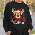 Reindeer Merry Christmas Family Sweatshirt Geschenke für Ihn