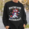 Reindeer War Sold Out Reindeer Christmas Sweatshirt Geschenke für Ihn