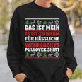 Ugly Christmas Jumper Slogan Christmas Jumper Sweatshirt Geschenke für Ihn