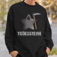 Word Game With A Star With Scythe Sweatshirt Geschenke für Ihn