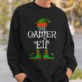 The Gamer Elf Christmas Boys Nager Sweatshirt Geschenke für Ihn