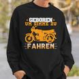 'Geboren Um S-51 Zu Fahren' Simson S51 Oldtimer Sweatshirt Geschenke für Ihn