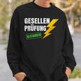 Gesellenprüfung Elektriker Gesellenbrief Saying Gesellen Sweatshirt Geschenke für Ihn