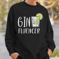 Ginfluencer Cocktail Gin Tonic Juniper Schnapps Alcohol Sweatshirt Geschenke für Ihn