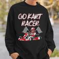 Go Kart Racer Red Kart Racing Kart Sweatshirt Geschenke für Ihn