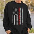 Granddaddy Fathers Day Vintage Patriotic American Flag Sweatshirt Gifts for Him
