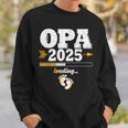 Grandpa 2025 Loading Expectant Grandpa Sweatshirt Geschenke für Ihn