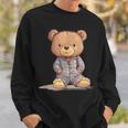 Great Teddy Bear In Soft And Cosy Pyjamas Sweatshirt Geschenke für Ihn