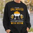 Grillmeister Hol Mir Ein Bier Grillmeister Hol Sweatshirt Geschenke für Ihn