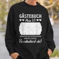 Guest Book My 50Th Birthday Party 50 Years Guest List Sweatshirt Geschenke für Ihn