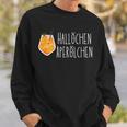 Hallöchen Aperölchen Holy Aperollin Spritz Aperoly Aperoli Sweatshirt Geschenke für Ihn