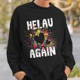 Helau Again Carnival Party Costume Confetti Sweatshirt Geschenke für Ihn