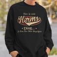 Het Is Een Herms Ding Je Zou Het Niet Begrijpen Sweatshirt Geschenke für Ihn