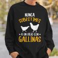 Hombre Agricultor Pollo Nunca Subestimes A Uniejo Con Gallinas Camisa de entrenamiento Regalos para él