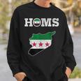 Homs Syria Free Syria Flag Syrian Sweatshirt Geschenke für Ihn