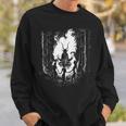 Horror Baphomet Craft Satan Goat Scary Halloween Season Sweatshirt Gifts for Him