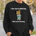 Humoristique I Am Just A Chill Guy Who Loves Farting Sweater e Cadeaux pour lui