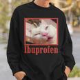 Ibuprofen Cat Meme Sweatshirt Geschenke für Ihn