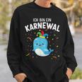 Ich Bin Ein Karnewal Whale Sweatshirt Geschenke für Ihn