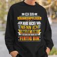 Ich Bin Krankenpfleger Ich Bin Sweatshirt Geschenke für Ihn