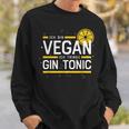 Ich Binegan Ich Trinke Gin Tonic X Lecker Gin Sweatshirt Geschenke für Ihn