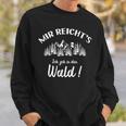 Ich Geh In Den Wald German Texture Forestry Sweatshirt Geschenke für Ihn