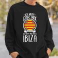 Ich Muss Gar Nix Ich Muss Nur After Ibiza Holiday Travel Sweatshirt Geschenke für Ihn