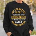 Ich Schnarche Nicht Schnarcher Saying Snoring Sweatshirt Geschenke für Ihn