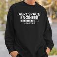 Ingeniero Aeroespacial Cargando Camisa Ingeniero Estudiante Universidad Camisa de entrenamiento Regalos para él