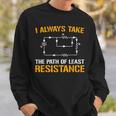 Ingeniero Eléctrico Resistencia Para Un Electricista Camisa de entrenamiento Regalos para él