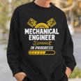 Ingeniero Mecánico En Prácticas Ingeniería Estudiante Camisa de entrenamiento Regalos para él