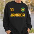 Jamaica Flag Reggae Music Fan Jersey Sweatshirt Geschenke für Ihn