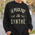 Je Peux Pas J'ai Synthé Cadeau Humour Musicien Synthétiseur Sweater e Cadeaux pour lui