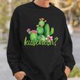 Kakn Kuscheln Kaktus Umarmen Witz Spaß Liebe Geschenk Sweatshirt Geschenke für Ihn