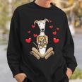 Kawaii Galgo Español Dog Cuddly Toy Spanish Greyhound Sweatshirt Geschenke für Ihn