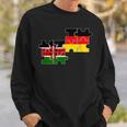 Kenya Germany Flag German Kenyan Sweatshirt Geschenke für Ihn