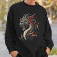 Knucker Dragon Motif Obra De Arte Mítica Knucker Dragon Camisa de entrenamiento Regalos para él