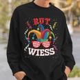 Köln Rut Und Wiess Red Carnival Outfit Kölsch Costume Sweatshirt Geschenke für Ihn