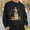 Labrador Retriever Dog Tree Christmas Jumper Xmas Dogs Sweatshirt Geschenke für Ihn